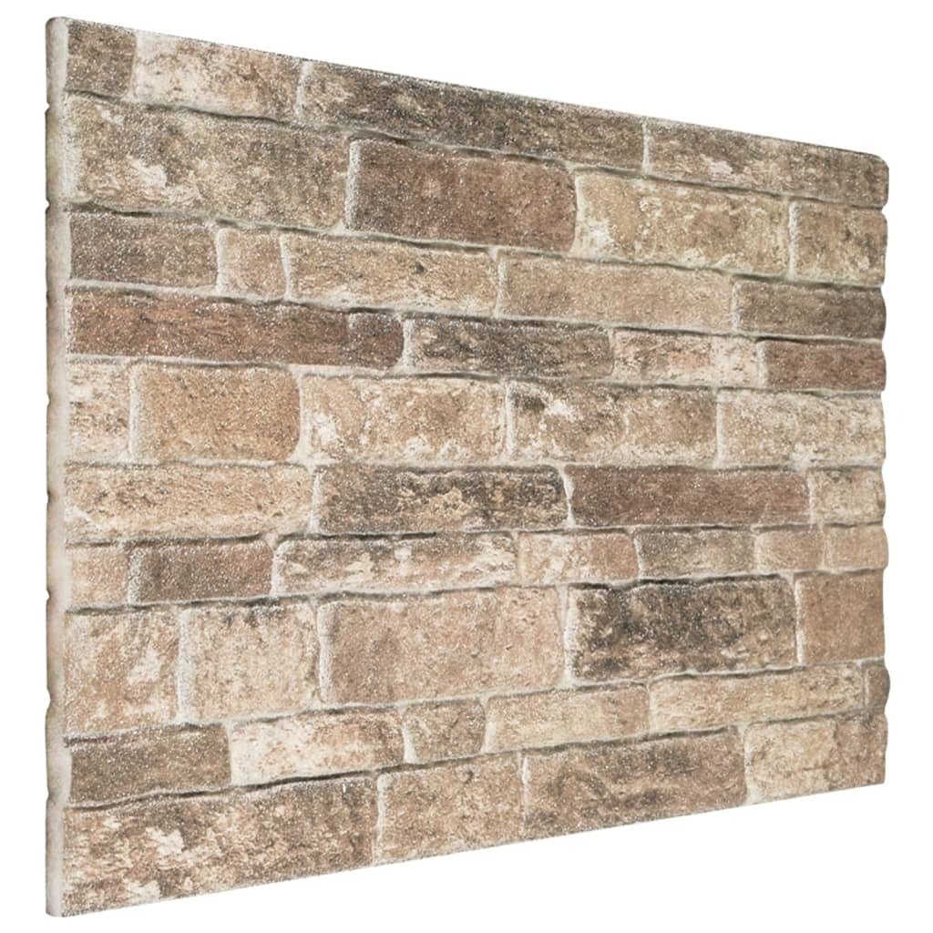 3D Wall Panels with Multicolor Brick Design 10 pcs EPS - Image 4