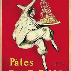 Pate Baroni by Leonetto Cappiello Vintage Advertisement for Italian Pasta