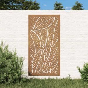 Medium Outdoor metal Wall Art Decoration Rusty Corten Steel