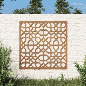 Large Outdoor metal Wall Art Decoration Rusty Corten Steel